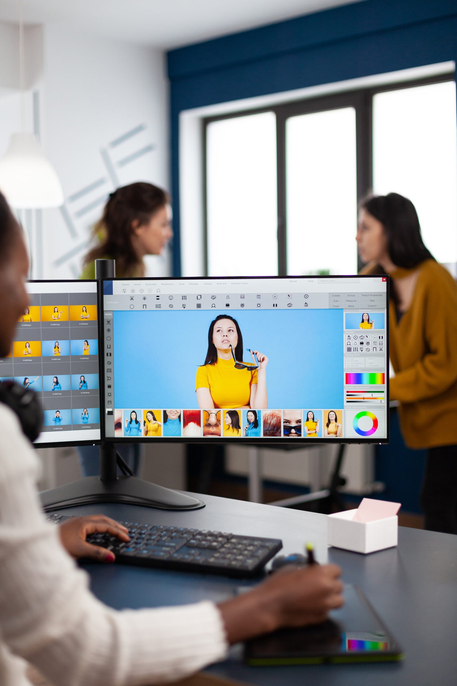 Business video editing